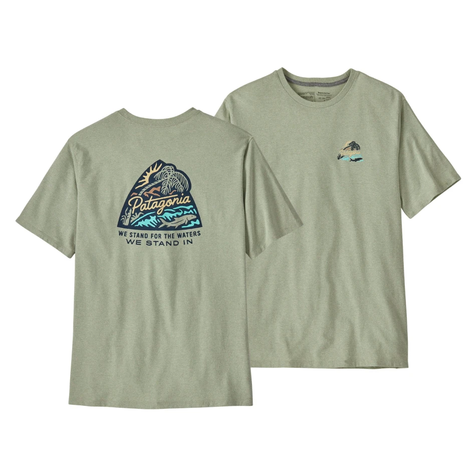 Men's Take a Stand Responsibili-Tee, kolor: Salvia Green