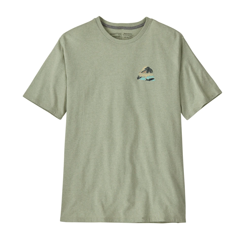 Men's Take a Stand Responsibili-Tee, kolor: Salvia Green