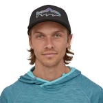 Fitz Roy Trout Trucker Hat, kolor: Black
