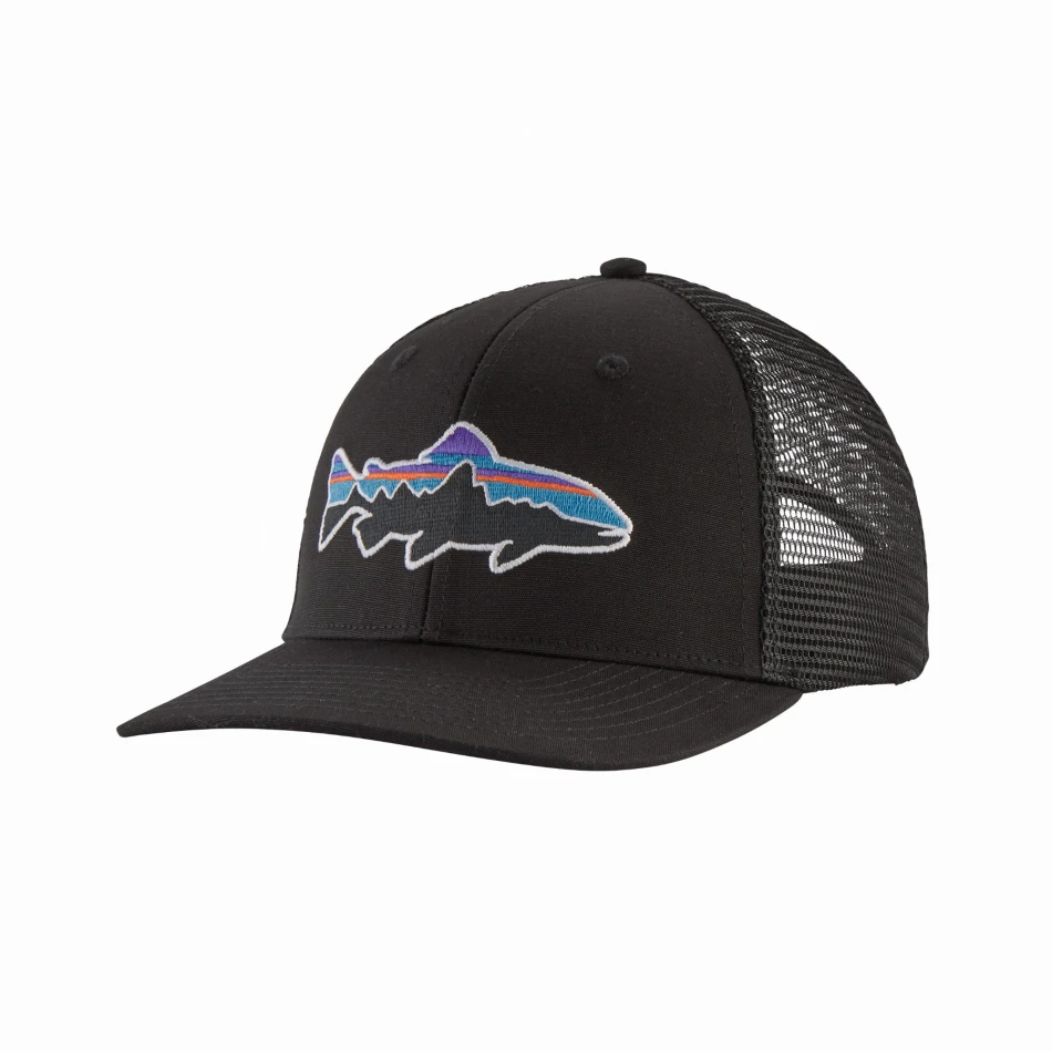 Fitz Roy Trout Trucker Hat, kolor: Black