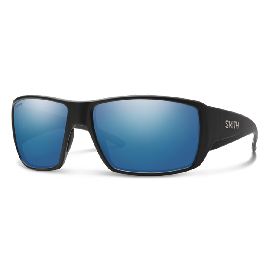 Guide's Choice Matte Black Polar Blue Mirror