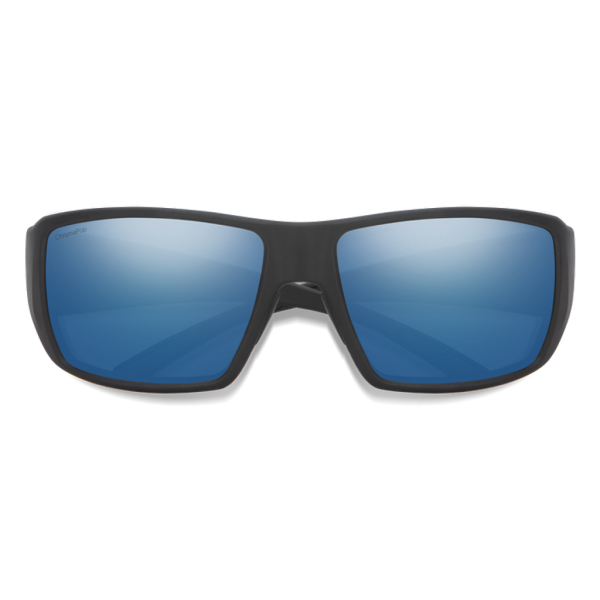Guide's Choice Matte Black Polar Blue Mirror