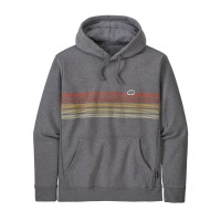 Line Logo Ridge Stripe Uprisal Hoody, kolor: Gravel Heather