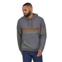 Line Logo Ridge Stripe Uprisal Hoody, kolor: Gravel Heather