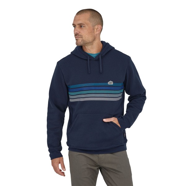 Line Logo Ridge Stripe Uprisal Hoody, kolor: New Navy