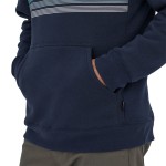 Line Logo Ridge Stripe Uprisal Hoody, kolor: New Navy