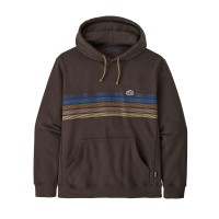 Line Logo Ridge Stripe Uprisal Hoody, kolor: Cone Brown