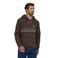 Line Logo Ridge Stripe Uprisal Hoody, kolor: Cone Brown