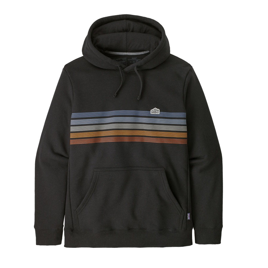 Line Logo Ridge Stripe Uprisal Hoody, kolor: Ink Black