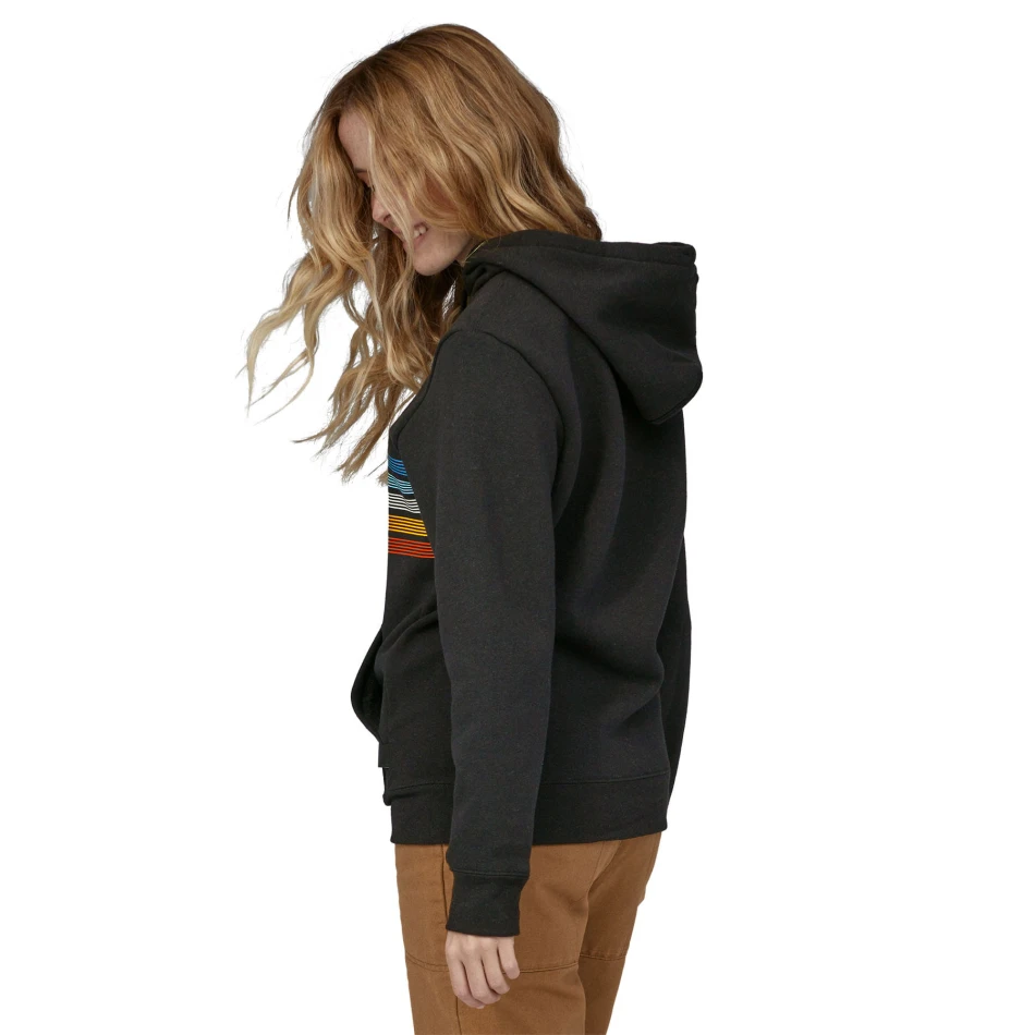 Line Logo Ridge Stripe Uprisal Hoody, kolor: Ink Black