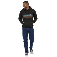 Line Logo Ridge Stripe Uprisal Hoody, kolor: Ink Black