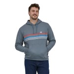 Line Logo Ridge Stripe Uprisal Hoody, kolor: Plume Grey