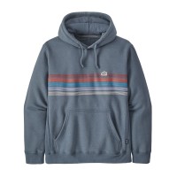 Line Logo Ridge Stripe Uprisal Hoody, kolor: Plume Grey
