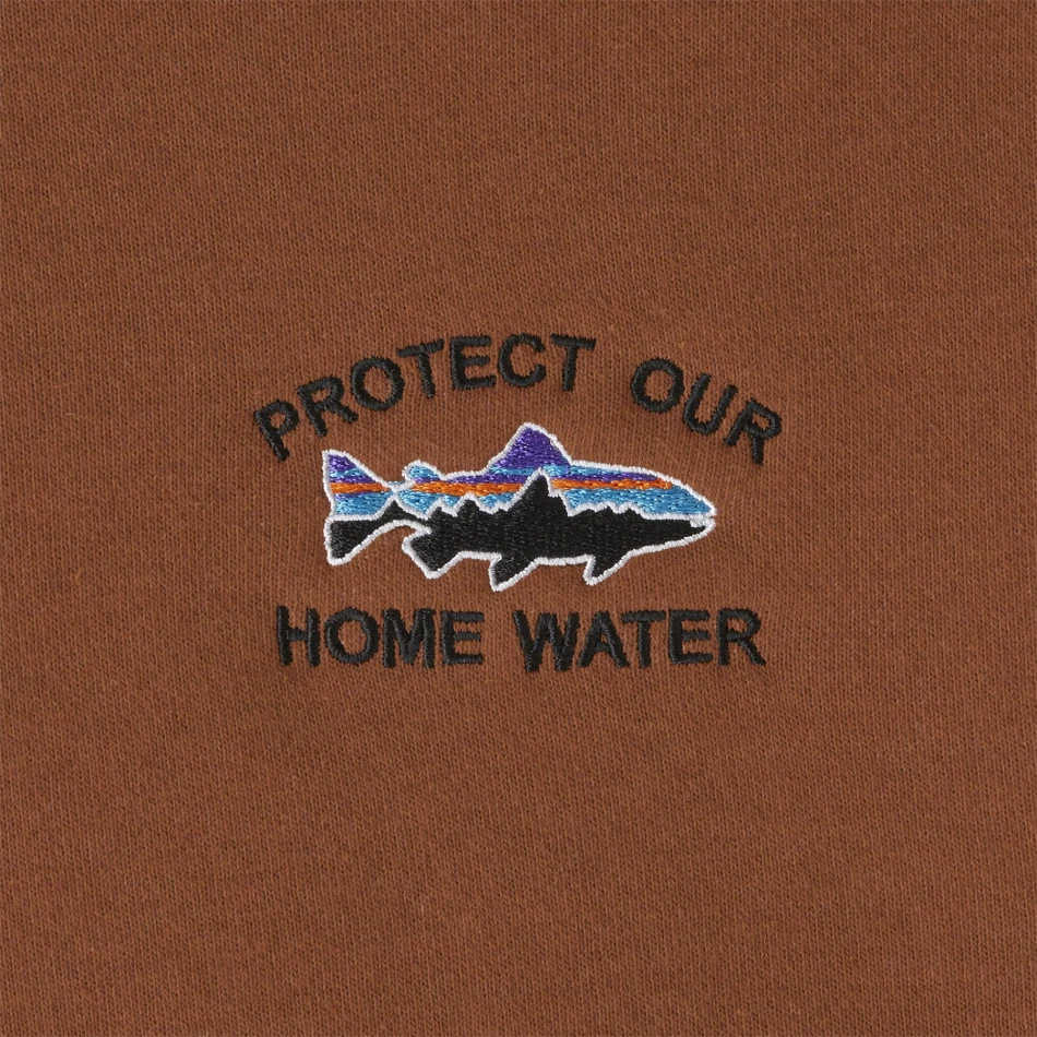 Home Water Trout Uprisal Hoody, kolor: Fertile Brown