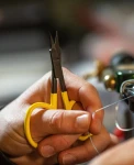 Ergo Precision Tip Scissors, kolor: yellow