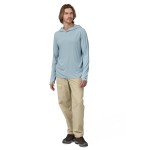 Tropic Comfort Natural Hoody, kolor: Steam Blue