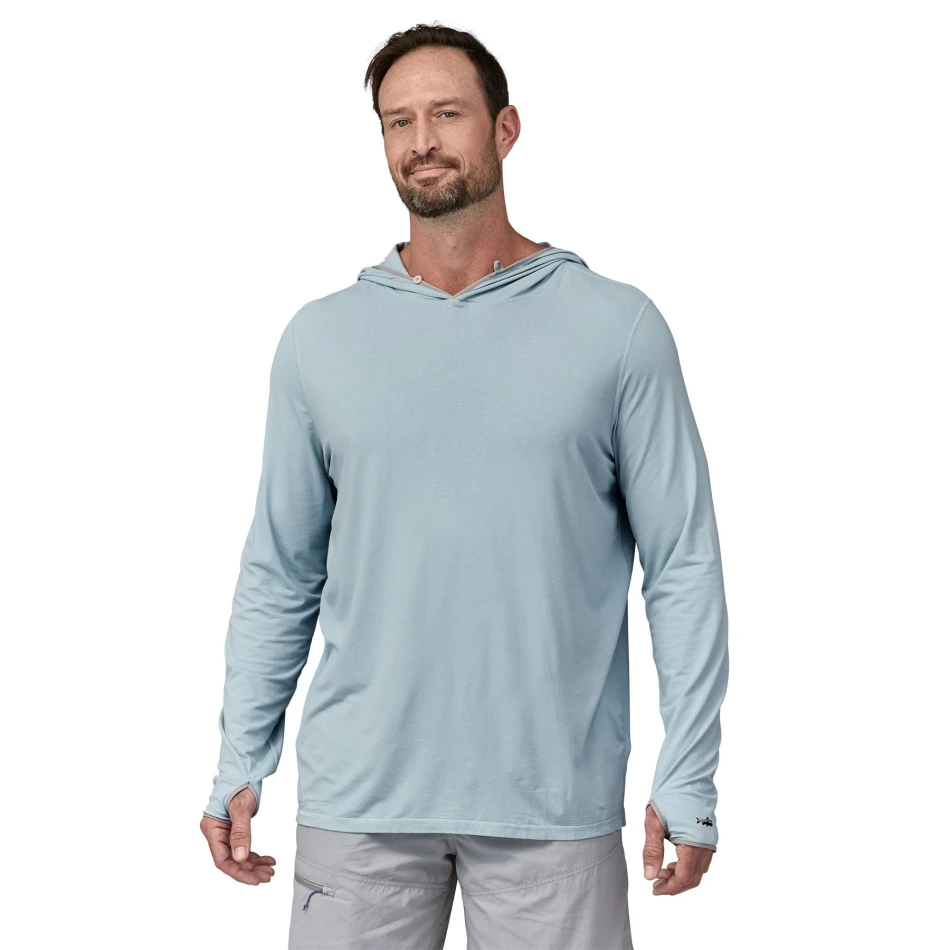 Tropic Comfort Natural Hoody, kolor: Steam Blue