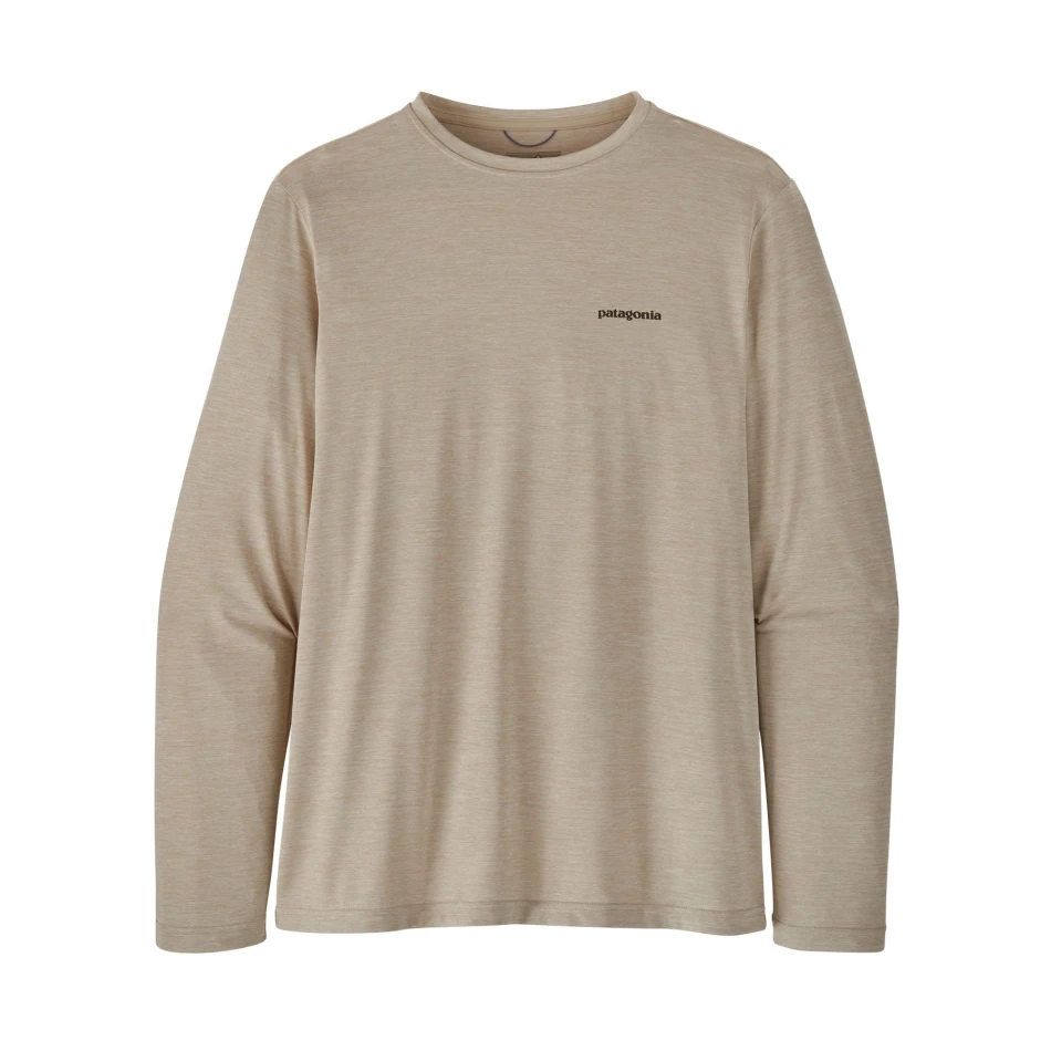 M's L/S Cap Cool Daily Fish Graphic, kolor: Pumice