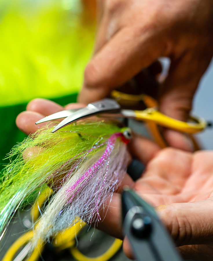 Ergo Prime Curved Shears 7,5" w/ Precision Peg, kolor: yellow