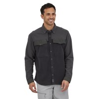 M's L/S Early Rise Snap Shirt, kolor: Ink Black