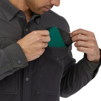 M's L/S Early Rise Snap Shirt, kolor: Ink Black