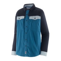 M's L/S Early Rise Snap Shirt, kolor: Wavy Blue