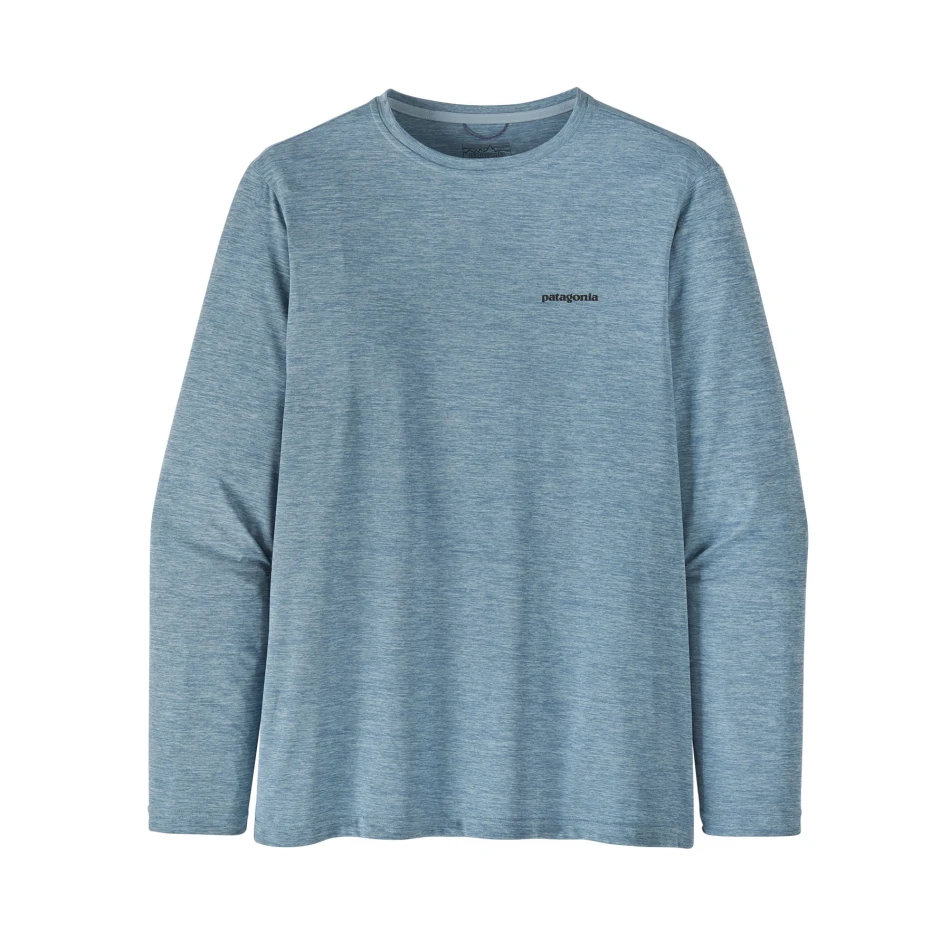 M's L/S Cap Cool Daily Fish Graphic, kolor: Steam Blue