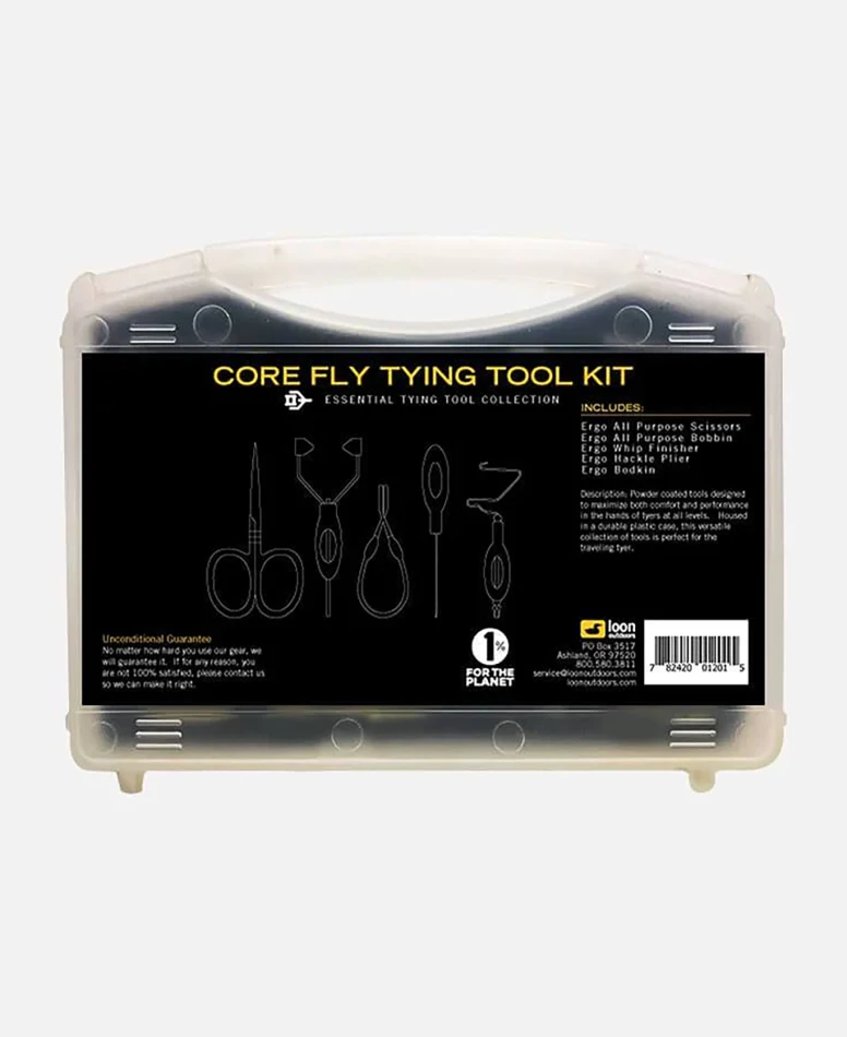 Core Fly Tying Tool Kit, kolor: Black