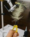 Hackle Plier, kolor: Yellow