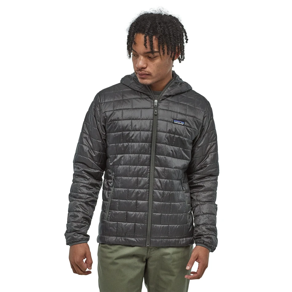 Men's Nano Puff Hoody, kolor: Forge Grey