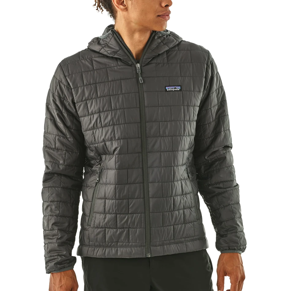 Men's Nano Puff Hoody, kolor: Forge Grey