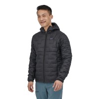 Men's Micro Puff Hoody, kolor: Black - 2