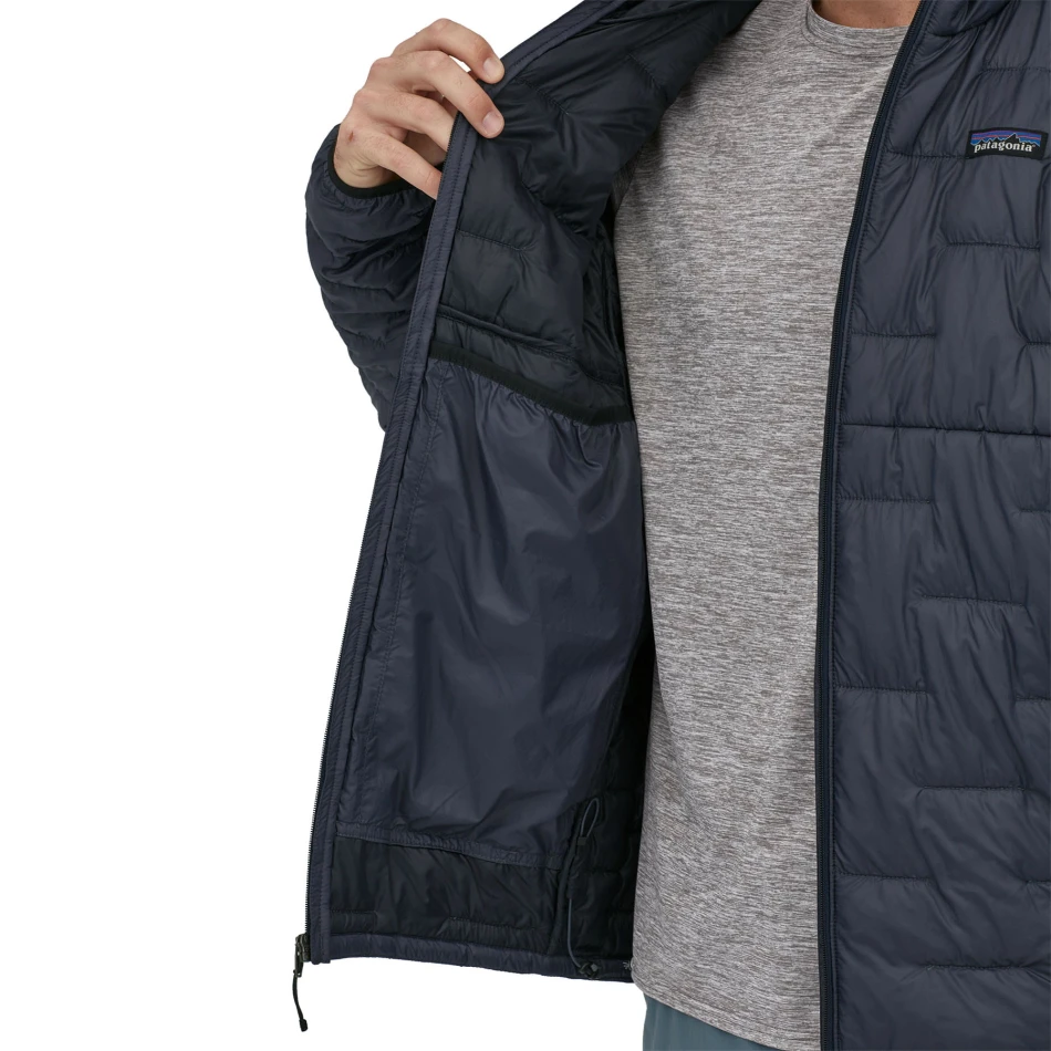 Men's Micro Puff Hoody, kolor: Smolder Blue