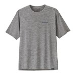 Men's Capilene Cool Daily Graphic Shirt - Waters, kolor: Feather Grey