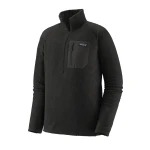 Men's R1 Air zip-Neck, kolor: Black