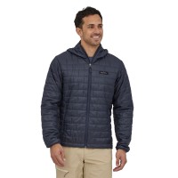 Men's Nano Puff Fitz Roy Trout Hoody, kolor: Smolder Blue