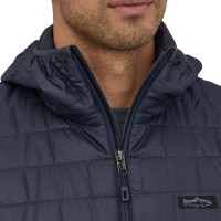 Men's Nano Puff Fitz Roy Trout Hoody, kolor: Smolder Blue