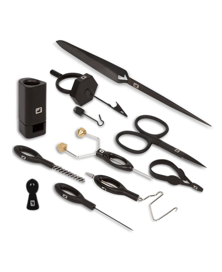 Complete Fly Tying Tool Kit, kolor: Black