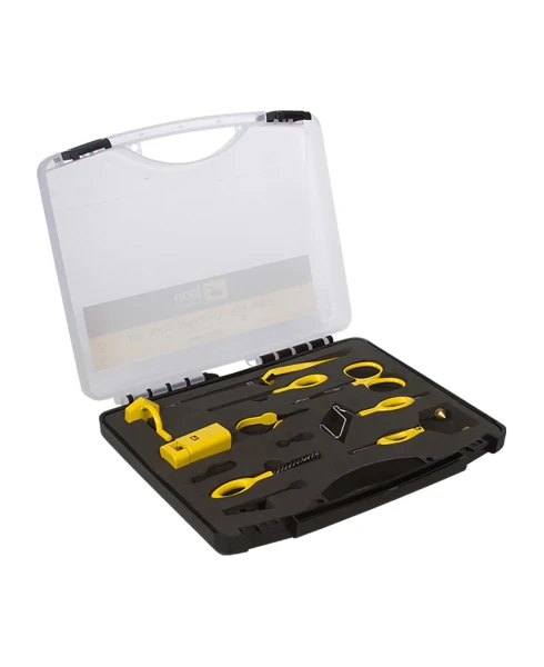Complete Fly Tying Tool Kit, kolor: Yellow