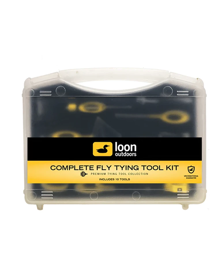 Complete Fly Tying Tool Kit, kolor: Yellow