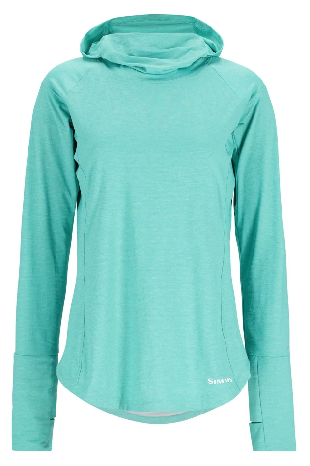 Womens Solarflex Cooling Hoody, kolor: 459 - Gulf Blue