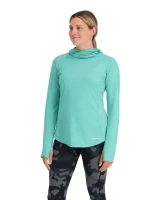 Womens Solarflex Cooling Hoody, kolor: 459 - Gulf Blue