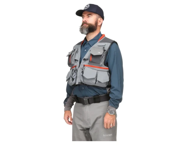 Simms Guide Fishing Vest, kolor: 030 - Steel