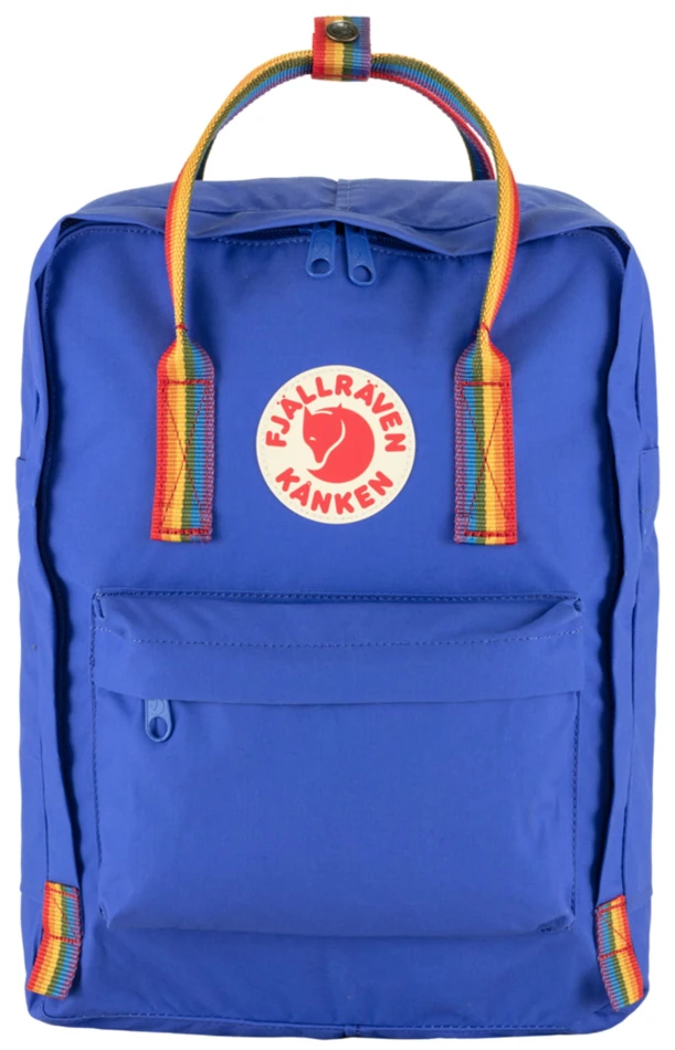 Kanken Rainbow, kolor: 571-907  - Cobalt Blue-Rainbow Pattern