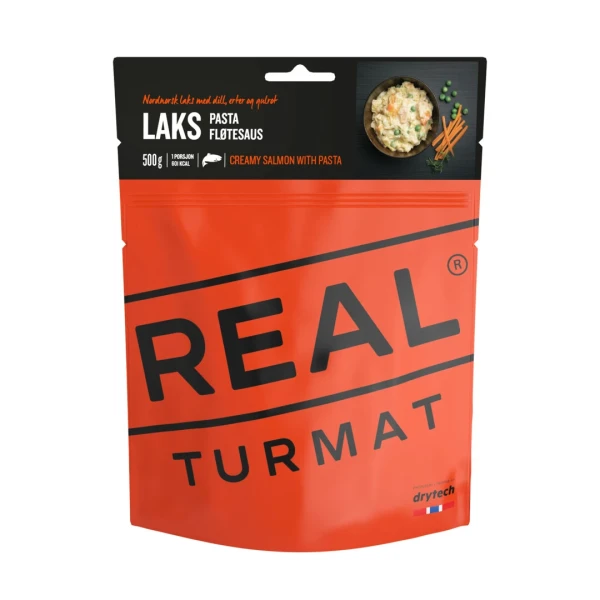 Real Turmat Creamy Salmon with Pasta 601 kcal