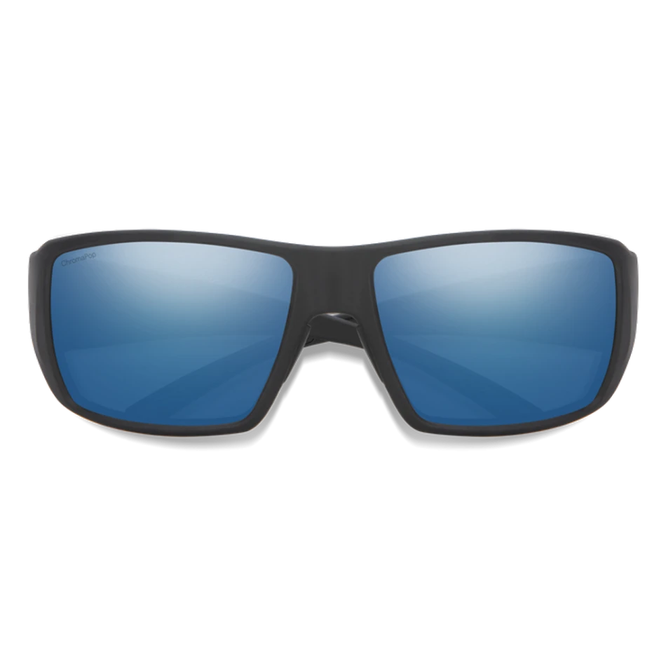 Guide's Choice Matte Black Polar Blue Mirror
