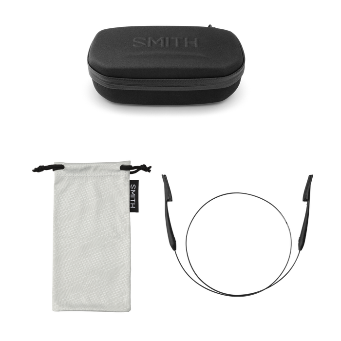etui na okulary + smycz + woreczek z mikrofibry