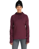 Wms Heavyweight Baselayer Hoody, kolor: 624 - Mulberry