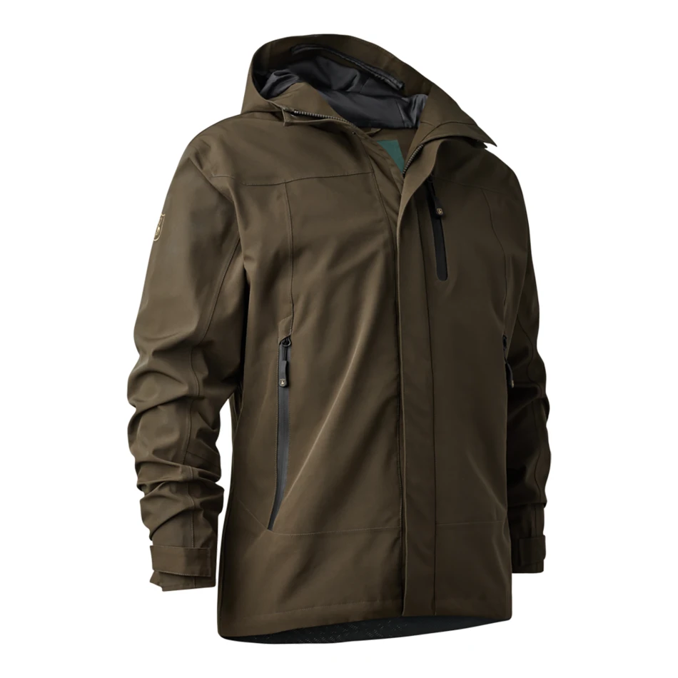 Sarek Shell Jacket w. hood, kolor: 381 - Fallen Leaf