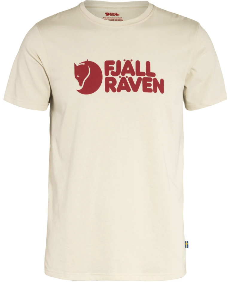 Fjallraven Logo T-Shirt, kolor: 113 - Chalk White, 1